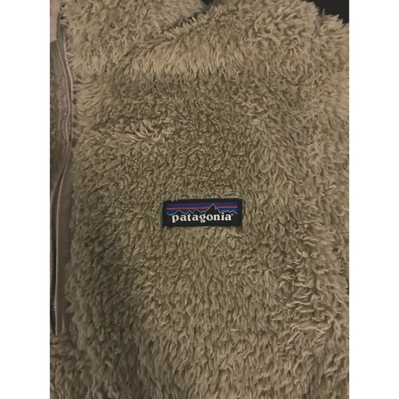 Patagonia Women's Los Gatos El Cap Khaki 1/4 Zip Fleece Pullover Top - Small - Picture 5 of 12